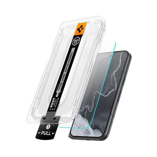 Außenschutzfolie Spigen GlastR EZ FIT Pro für Google Pixel 11 Pro Fold, gehärtetes Glas, Vollkleber, 2er-Set AGL11490