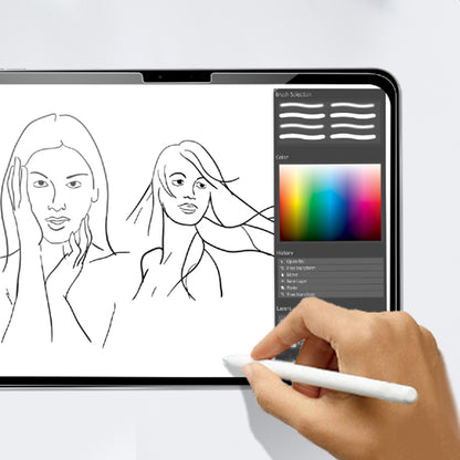 Schutzfolie Techsuit ArmorGlass CrystalHD für Apple iPad Air 11 (2025) / Air 11 (2024), gehärtetes Glas, Full Glue, Set mit 2 Stück