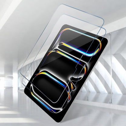 Schutzfolie Techsuit ArmorGlass CrystalHD für Samsung Galaxy Tab S6 Lite (2024), gehärtetes Glas, Full Glue, Set mit 2 Stück