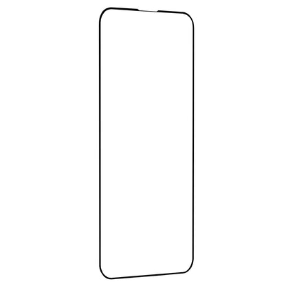 Techsuit M2 Displayschutzfolie für Apple iPhone 17e / 16e / 14 / 13 Pro, gehärtetes Glas, Full Glue, 111D, Schwarz