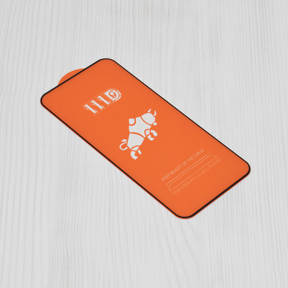 Techsuit Displayschutzfolie für Honor 200 Lite, gehärtetes Glas, Full Glue, 111D, schwarz