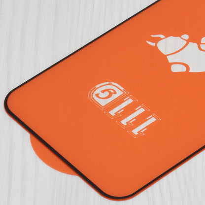 Techsuit Displayschutzfolie für OnePlus Nord 3, gehärtetes Glas, Full Glue, 111D, Schwarz