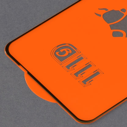 Techsuit Displayschutzfolie für OnePlus Nord N30 SE / Oppo A79 / A98 / A58 4G, gehärtetes Glas, Full Glue, 111D, Schwarz
