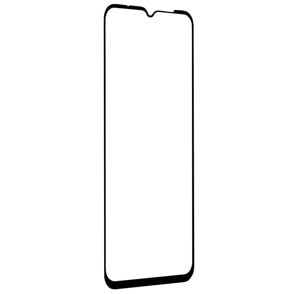 Techsuit Displayschutzfolie für Oppo A58 5G / A78 5G, gehärtetes Glas, Full Glue, 111D, Schwarz
