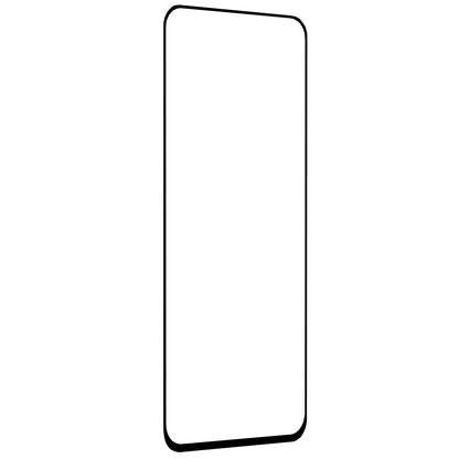 Techsuit Displayschutzfolie für Oppo Reno6 5G, gehärtetes Glas, Full Glue, 111D, Schwarz