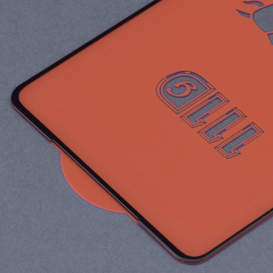 Techsuit Displayschutzfolie für Oppo Reno8 Lite / Reno7 / Reno7 Lite / Oneplus Nord N20 5G, gehärtetes Glas, Full Glue, 111D, Schwarz