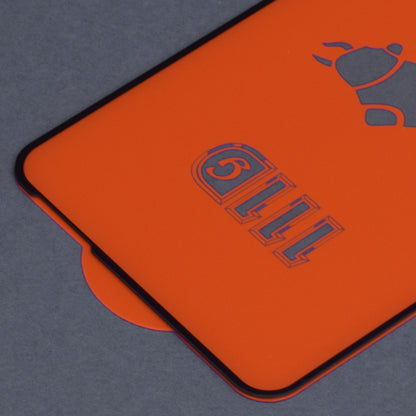Techsuit Displayschutzfolie für Realme GT Neo 3T / GT2 / GT Neo2, gehärtetes Glas, Full Glue, 111D, Schwarz
