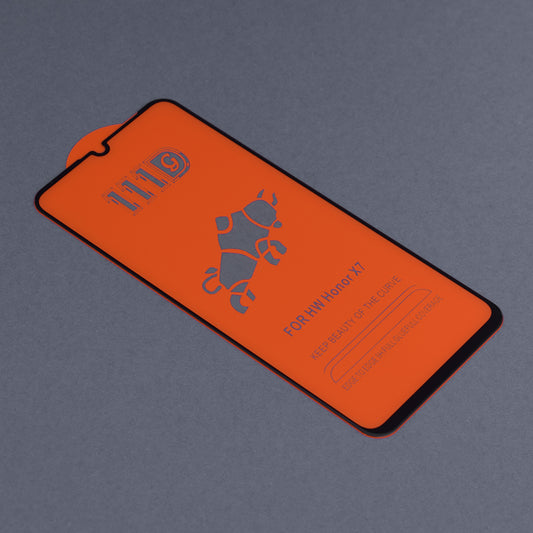 Techsuit Displayschutzfolie für Realme Note 50 / C51, gehärtetes Glas, Full Glue, 111D, Schwarz