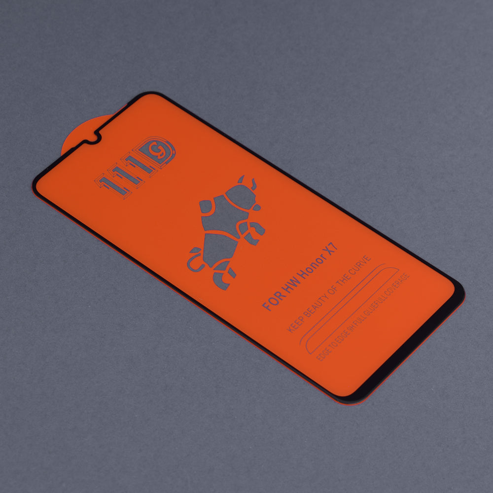 Techsuit Screen Protector Film for Samsung Galaxy A05s A057 / A05 A055, Tempered Glass, Full Glue, 111D, Black