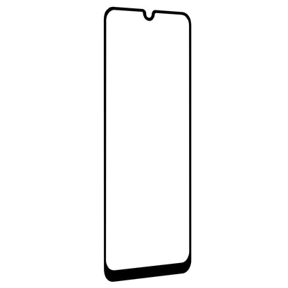 Techsuit Displayschutzfolie für Samsung Galaxy A33 5G A336 / A32 A325, gehärtetes Glas, Full Glue, 111D, Schwarz