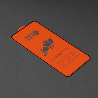Techsuit Displayschutzfolie für Samsung Galaxy S23+ S916 / S22+ 5G S906, gehärtetes Glas, Full Glue, 111D, Schwarz