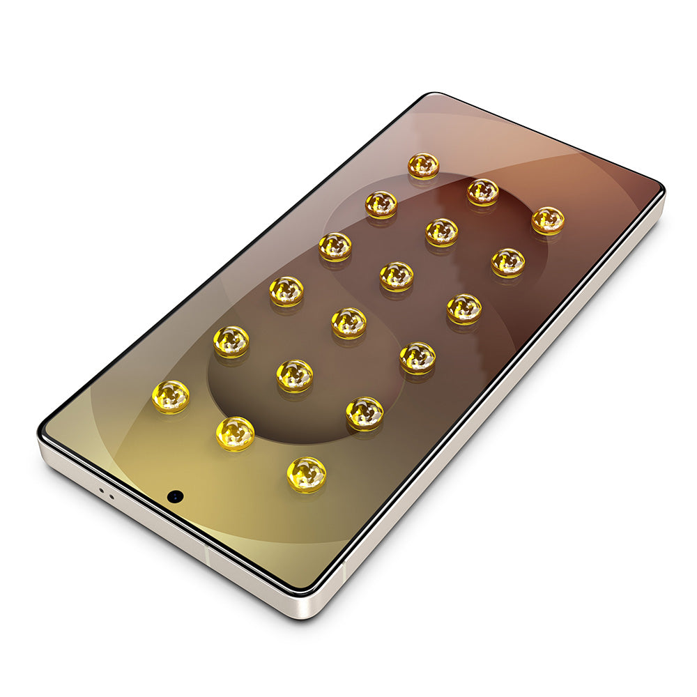 Techsuit TitanGlass CrystalHD Displayschutzfolie für Samsung Galaxy S25 Ultra S938, Sicherheitsglas, Vollflächig verklebt