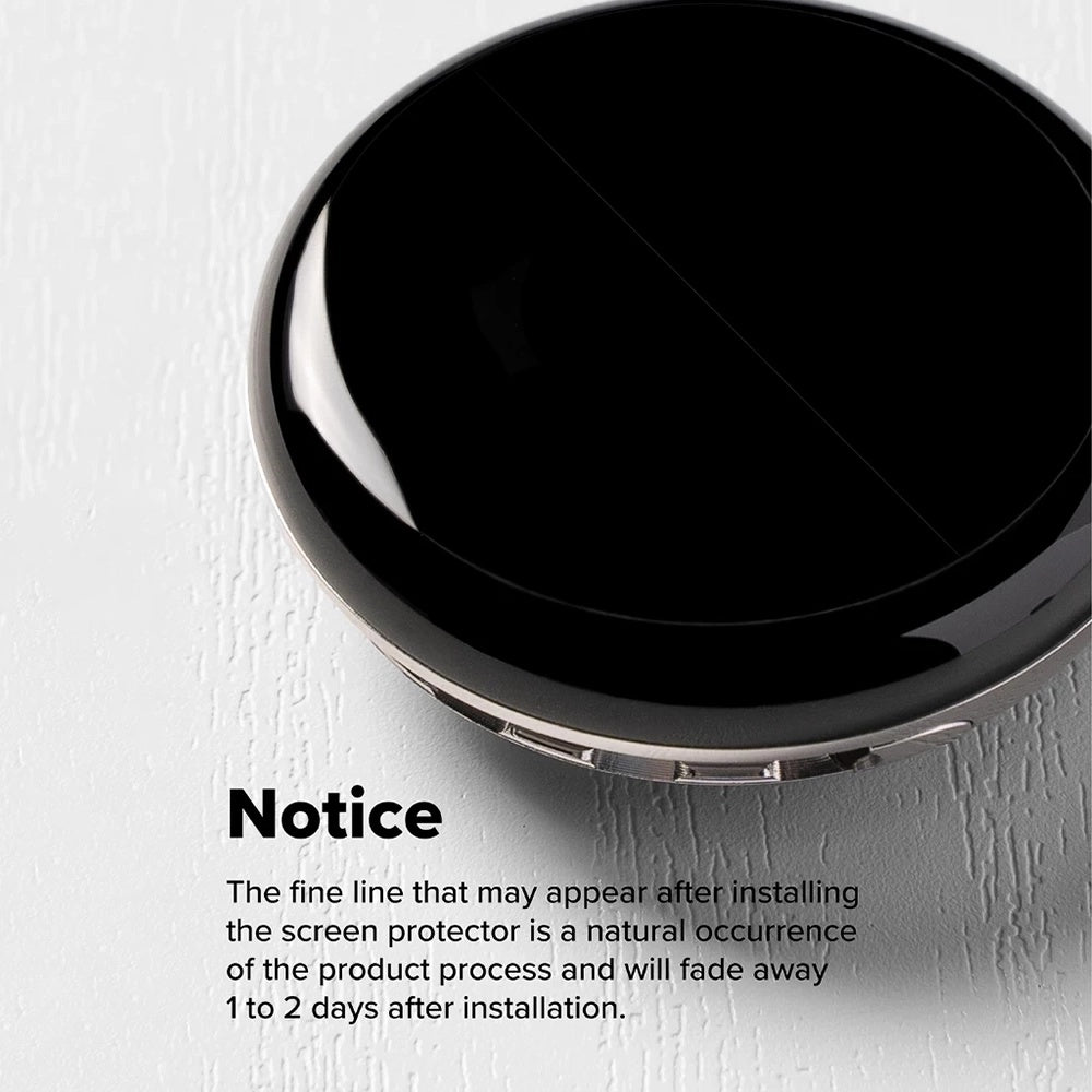 Ringke Dual Easy Pro Protection Film for Google Pixel Watch 4 45mm, Set of 2 pieces, Plastic