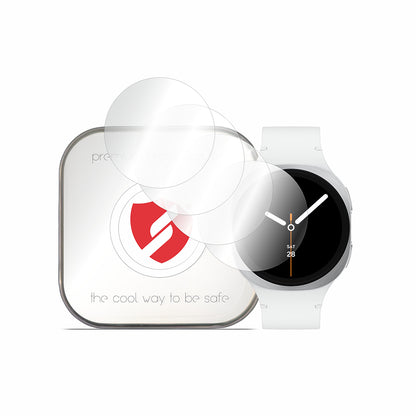 Smart Protection Premium Classic Schutzfolie für Samsung Galaxy Watch8 40mm, 4er-Set, Kunststoff