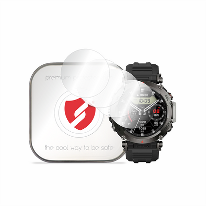 Smart Protection Premium Classic Schutzfolie für Amazfit T-Rex Ultra, 4 Stück Set, Kunststoff