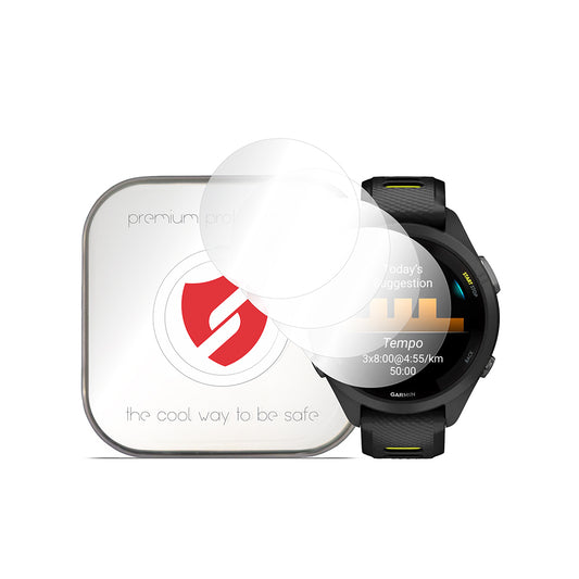 Smart Protection Premium Classic Schutzfolie für Garmin Forerunner 265S, 4 Stück Set, Kunststoff