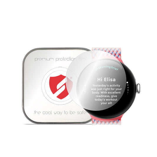 Smart Protection Premium Classic Schutzfolie für Google Pixel Watch 3 41mm, 4er-Set, Kunststoff