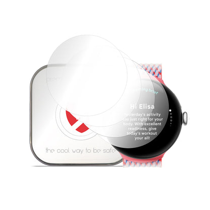 Smart Protection Premium Classic Schutzfolie für Google Pixel Watch 4 41mm, Set mit 4 Stück, Kunststoff