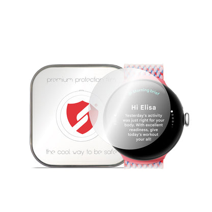 Smart Protection Premium Classic Schutzfolie für Google Pixel Watch 4 41mm, Set mit 4 Stück, Kunststoff