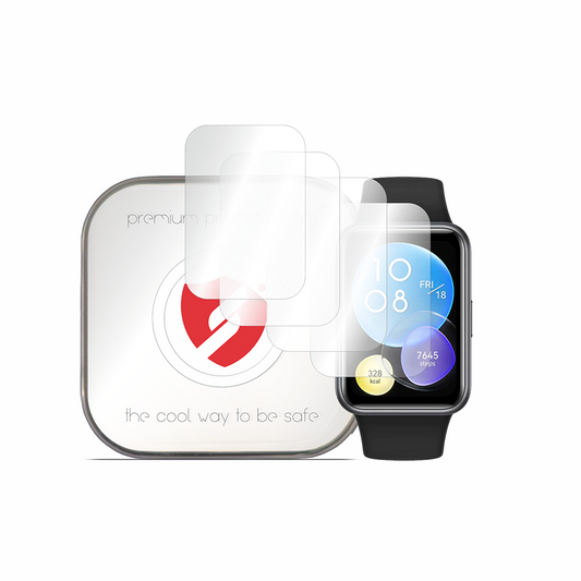 Smart Protection Premium Classic Schutzfolie für Huawei Watch Fit 2, 4 Stück Set, Kunststoff