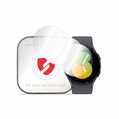 Smart Protection Premium Classic Schutzfolie für Samsung Galaxy Watch5 44mm, 4er-Set, Kunststoff