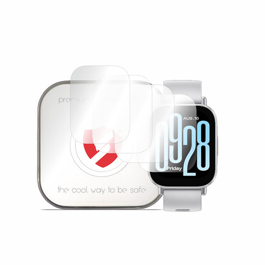 Smart Protection Premium Classic Schutzfolie für Xiaomi Redmi Watch 5 Active, 4 Stück Set, Kunststoff