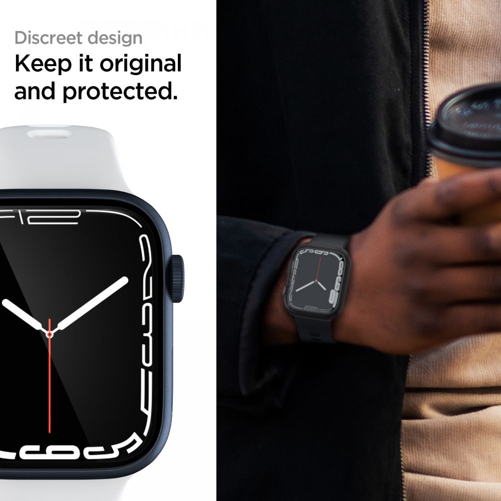 Schutzfolie Spigen Neo Flex für Apple Watch 45mm / 44mm / 42mm Serie, Set 3 Stück, Kunststoff AFL04049
