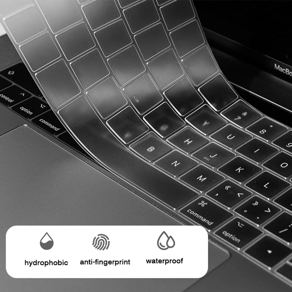 Techsuit PureTypeX Tastaturschutzhülle für Apple MacBook Air 13 (2020), Transparent
