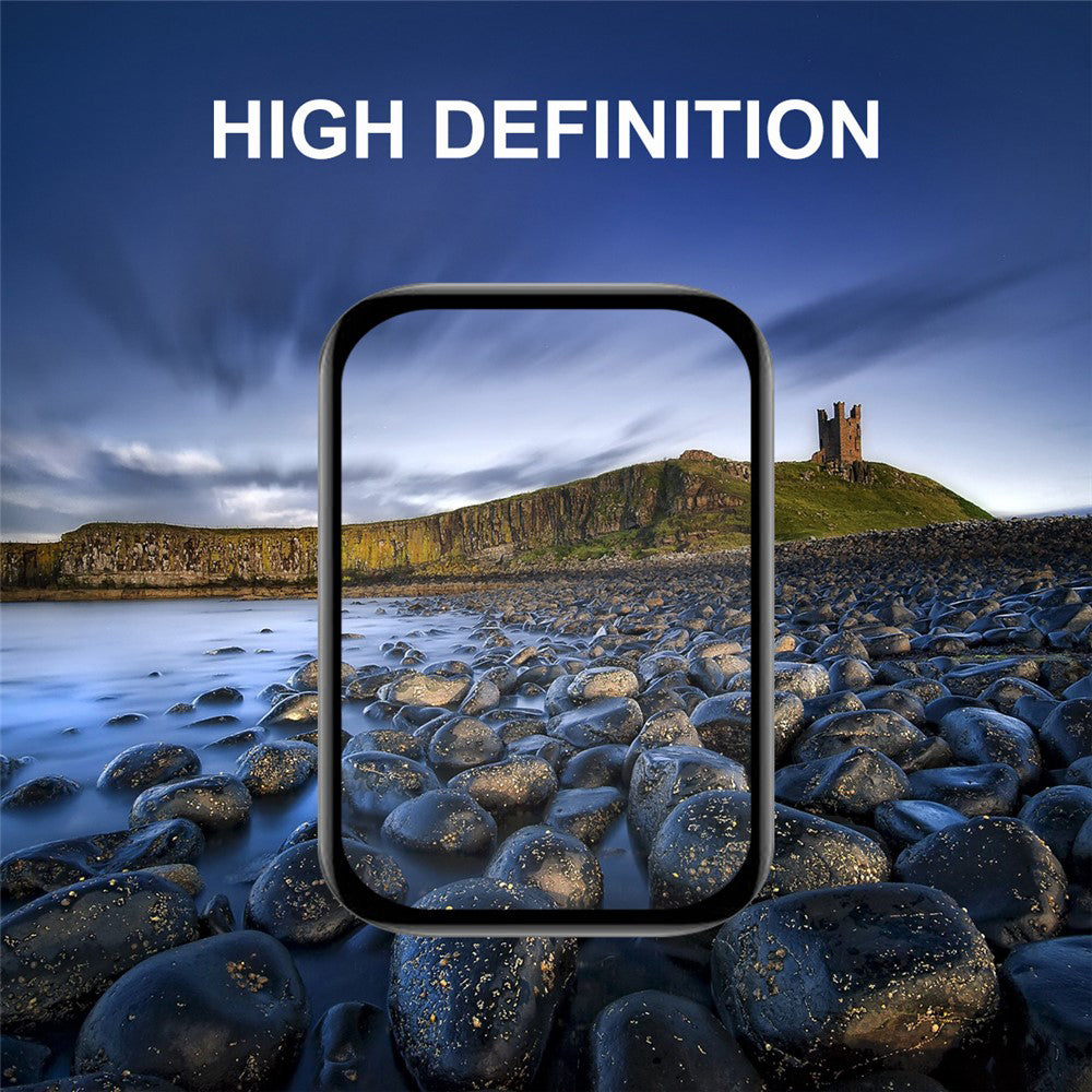 Schutzfolie Techsuit Nano Flex für Huawei Watch Fit 4 Pro, Set mit 2 Stück, Kunststoff, Schwarz