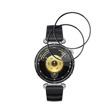 Schutzfolie Techsuit Nano Flex für Huawei Watch GT 6 41mm, Set 2 Stück, Kunststoff, Schwarz