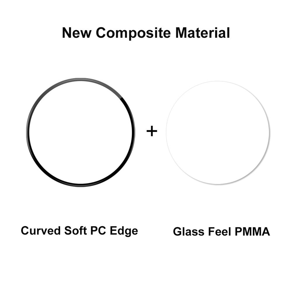 Schutzfolie Techsuit Nano Flex für Xiaomi Redmi Watch 5, Set mit 2 Stück, Kunststoff, Schwarz