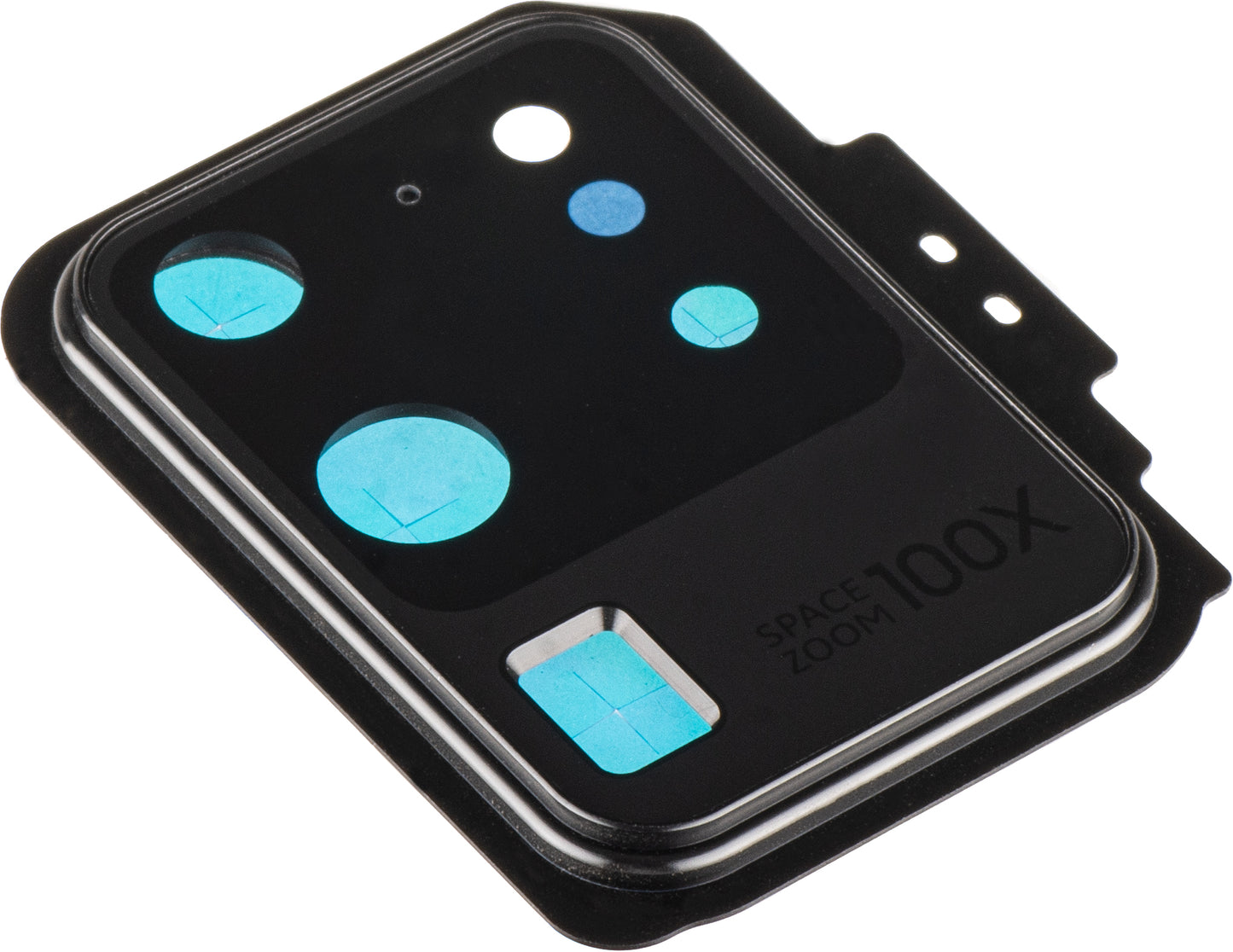Rückkamera-Glas Samsung Galaxy S20 Ultra 5G G988 / S20 Ultra G988, mit Rahmen, Schwarz