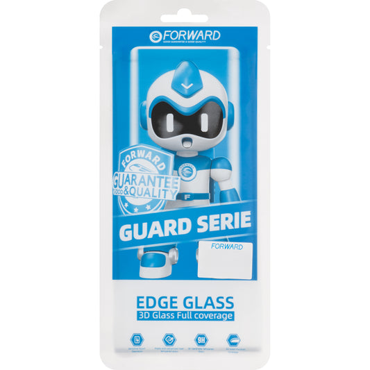 Bildschirmglas + Edge Glue / OCA Forward Guard für Honor 200 Pro, Schwarz