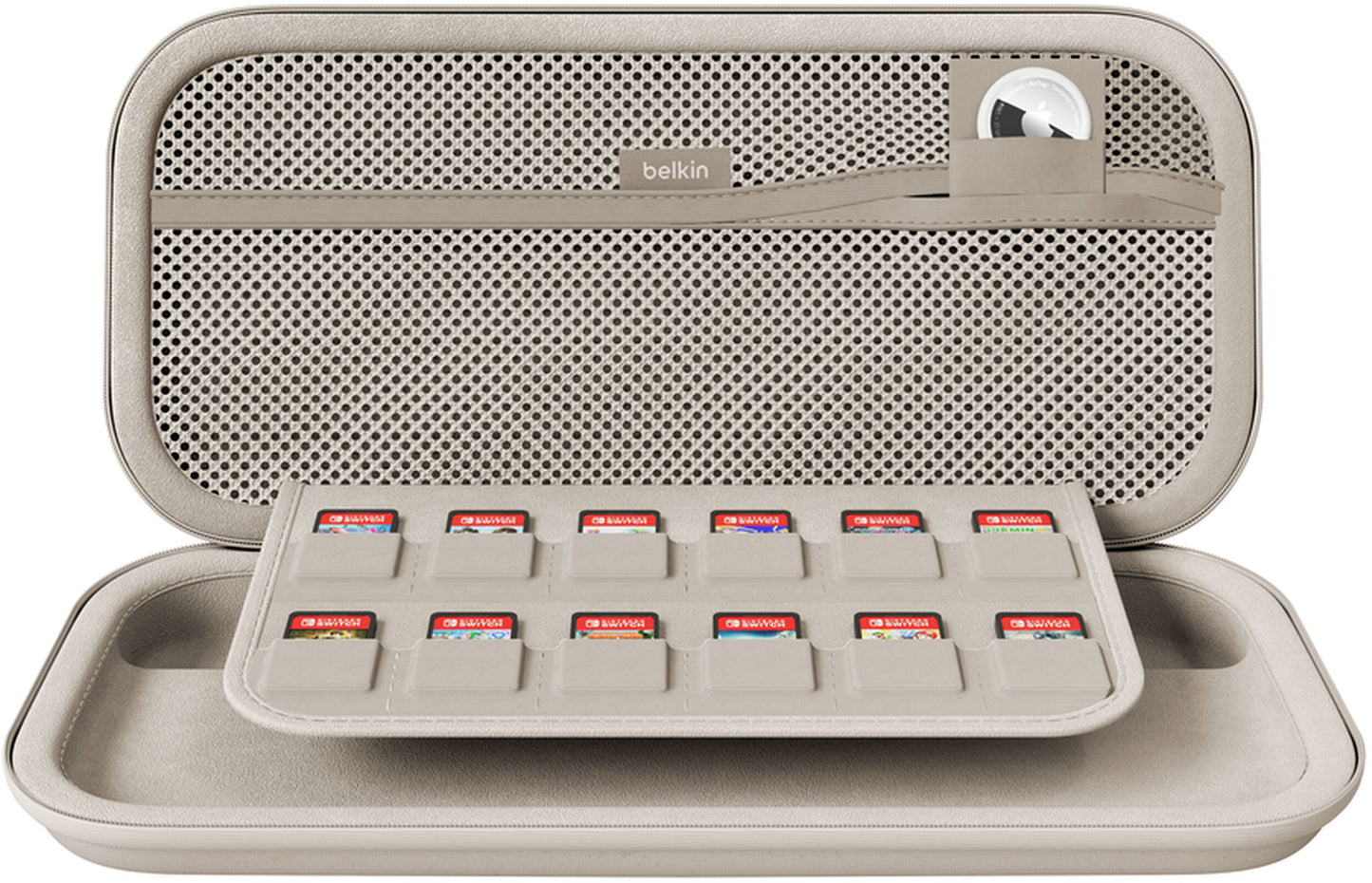 Belkin Travel Schutztasche für Nintendo Switch 2 Konsole, Beige ENA002hqSA