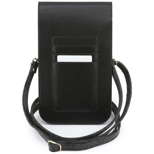 Universelle Handytasche, Guess, 4G Grained Classic Logo, Schwarz