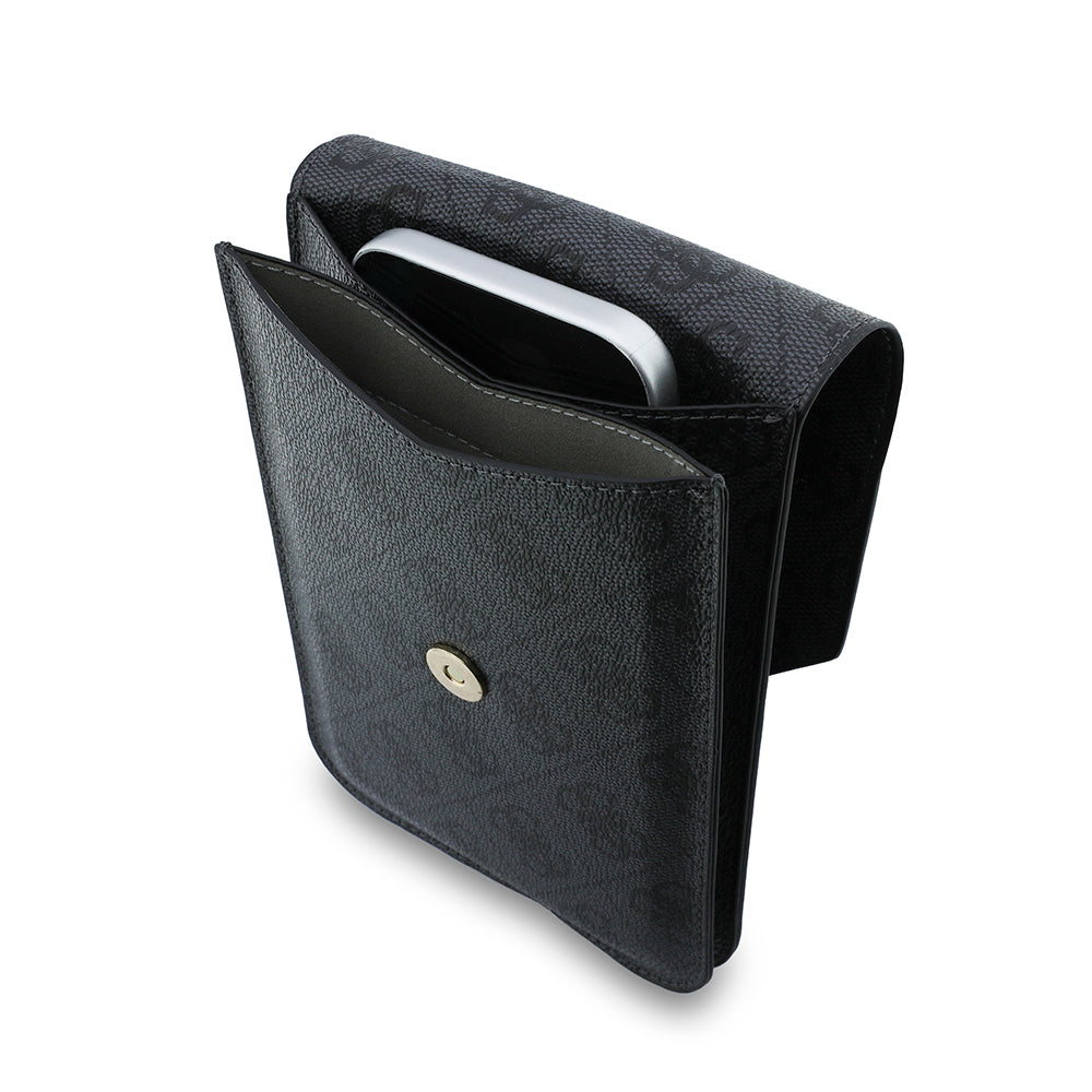 Universaltasche für Telefon, Guess, Fliptok Triangle 4G, Schwarz
