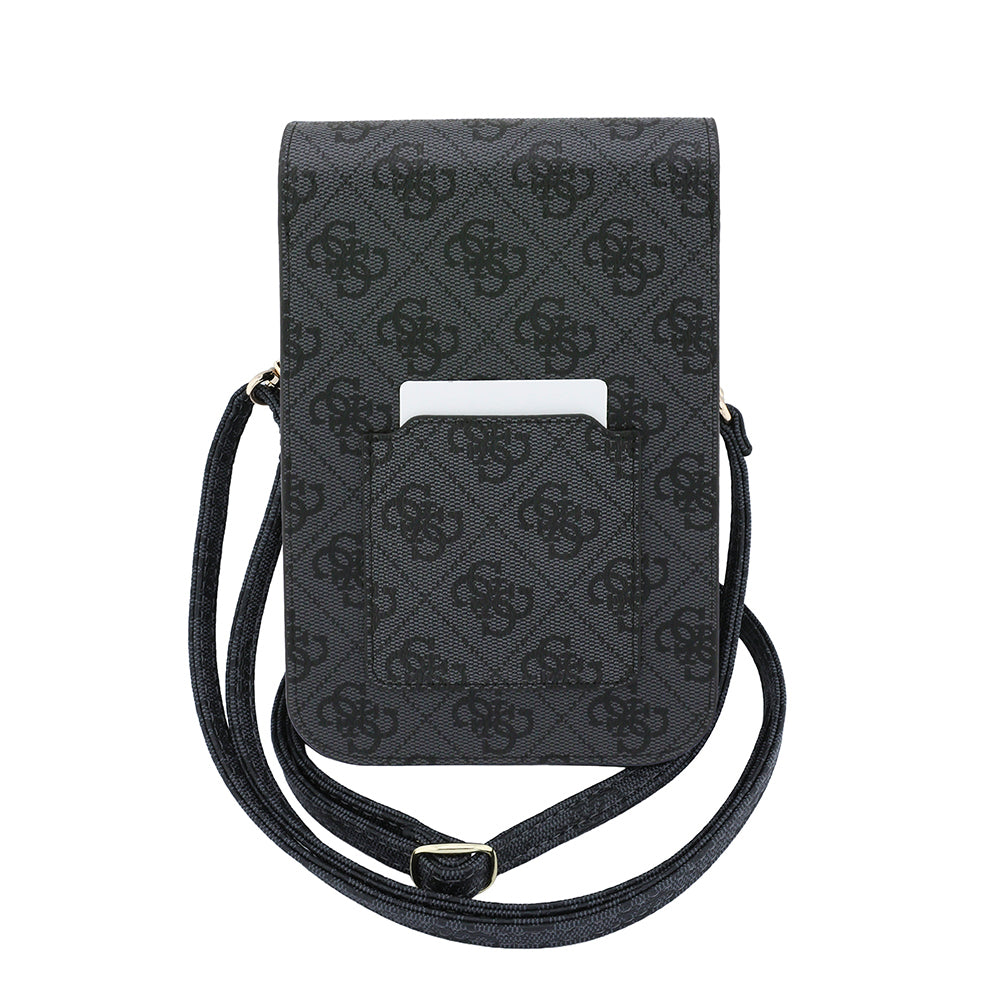Universaltasche für Telefon, Guess, Fliptok Triangle 4G, Schwarz