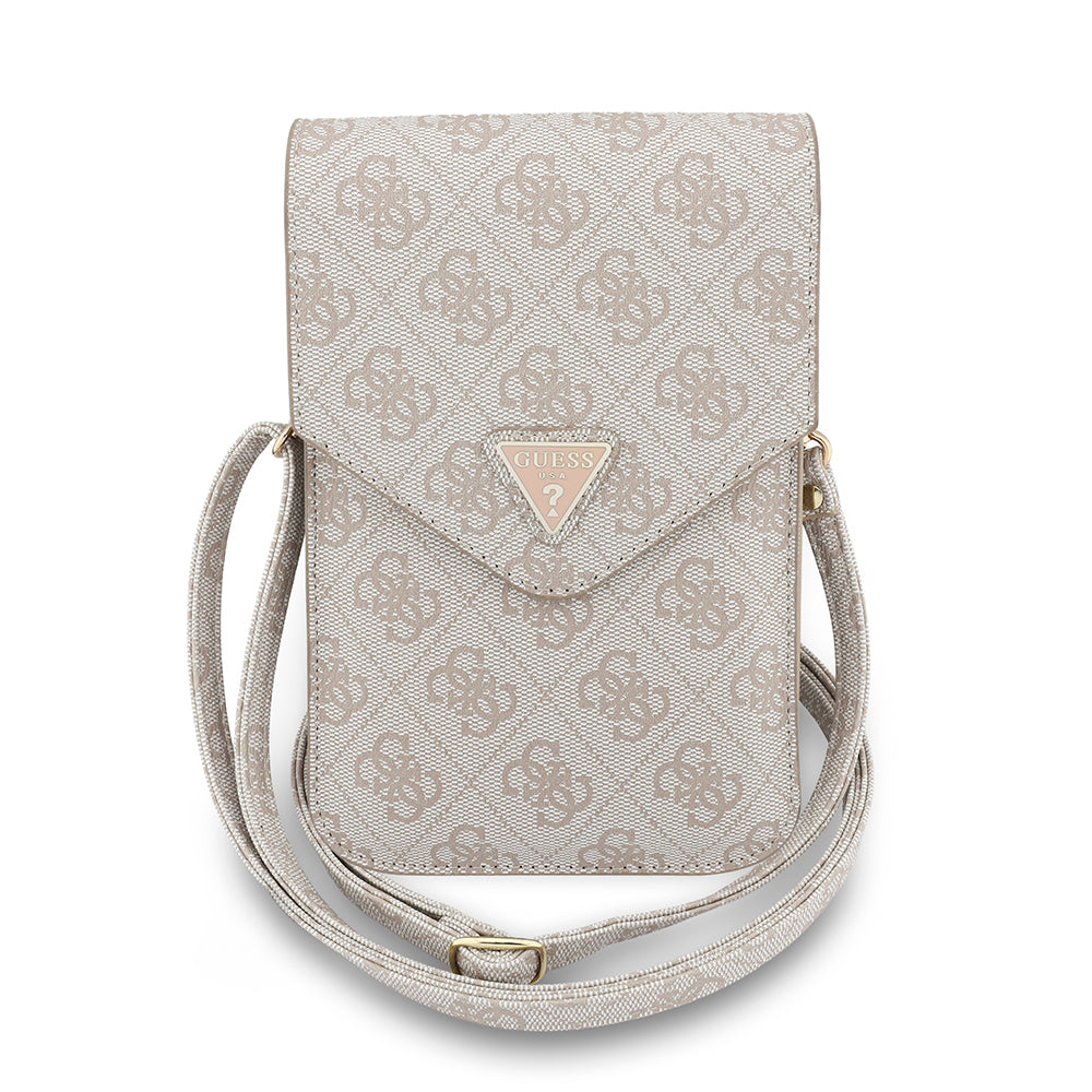 Universaltasche für Telefon, Guess, Fliptok Triangle 4G, Rosa