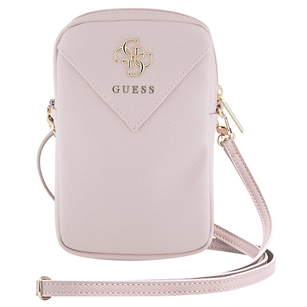 Universal Phone Bag, Guess, Triangle 4G, Pink