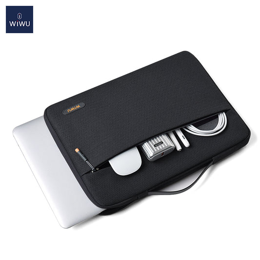 WiWu Pilot Sleeve Laptop-Tasche 13Zoll, Schwarz