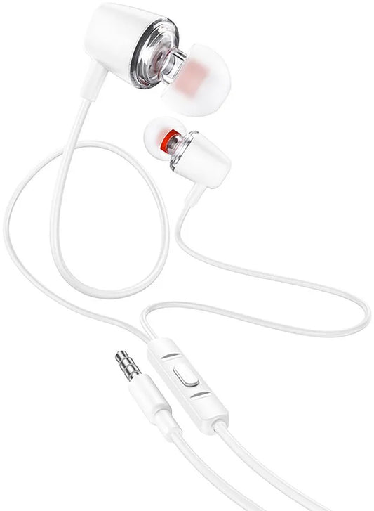 Handsfree 3.5mm HOCO M107, Weiß