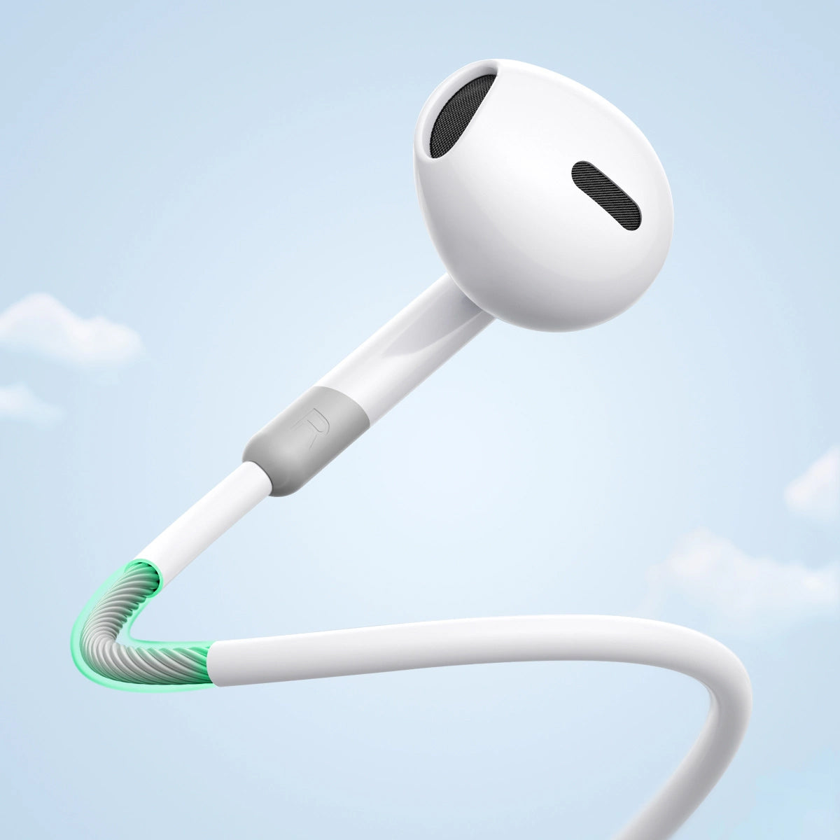 Handsfree 3.5mm Joyroom JR-EW01, White