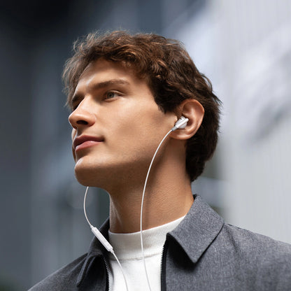 Handsfree 3.5mm Joyroom JR-EW01, White