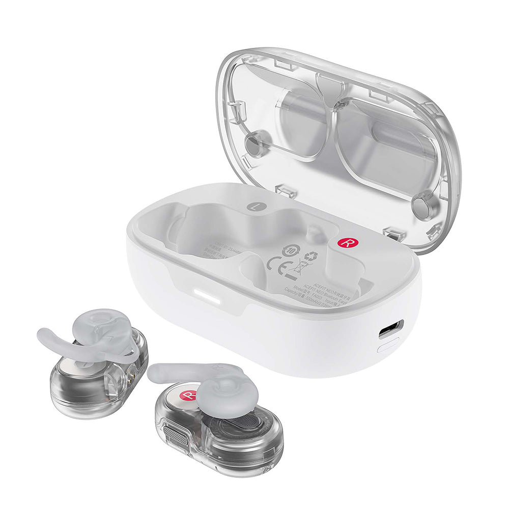 Handsfree Bluetooth Acefast Acefit Neo, TWS, Weiß