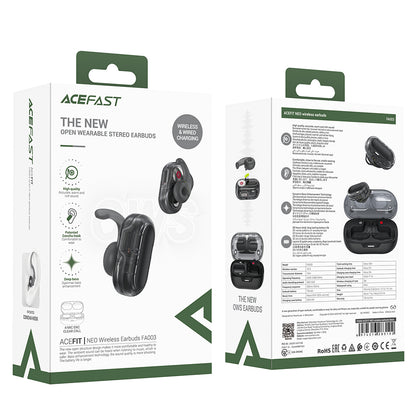 Handsfree Bluetooth Acefast Acefit Neo, TWS, Schwarz