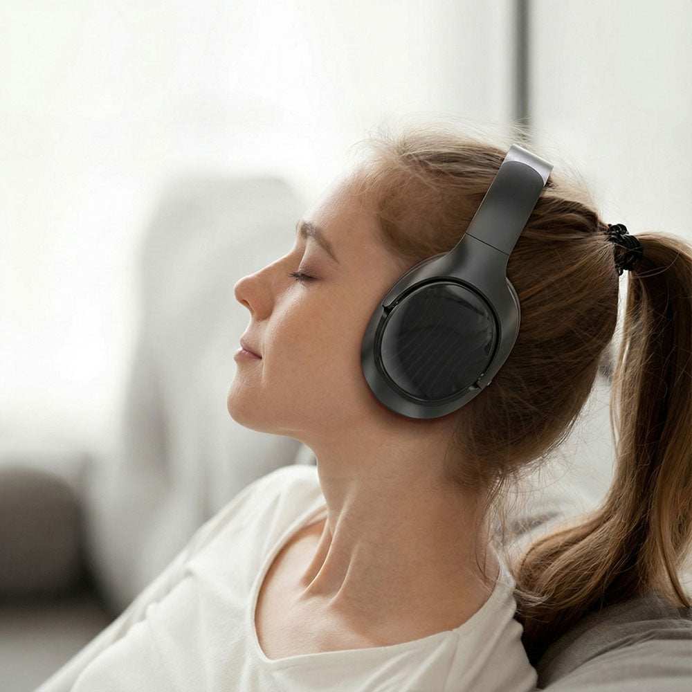 Handsfree Bluetooth Acefast H5, A2DP, ANC, Weiß