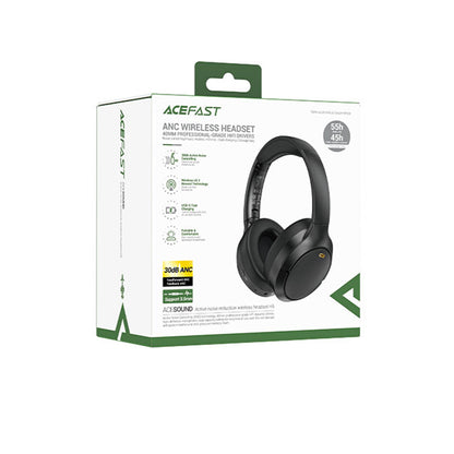 Handsfree Bluetooth Acefast H6, A2DP, ANC, Schwarz
