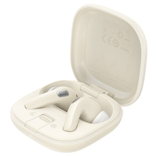 Handsfree Bluetooth Acefast W4, TWS, Beige