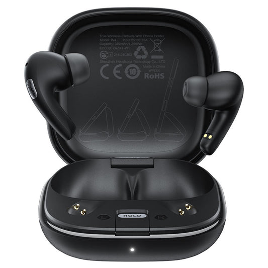 Handsfree Bluetooth Acefast W4, TWS, Schwarz