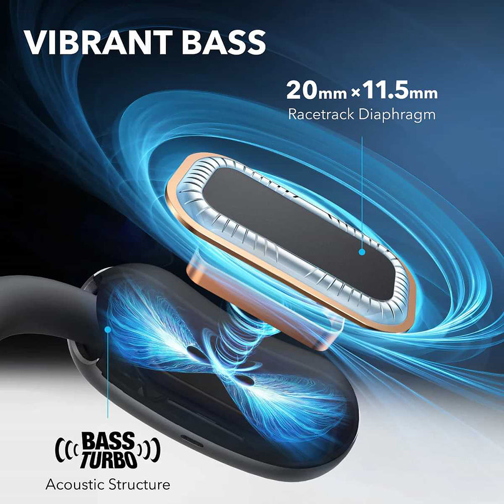 Handsfree Bluetooth Anker SoundCore AeroFit 2, TWS, Grün A3874G61